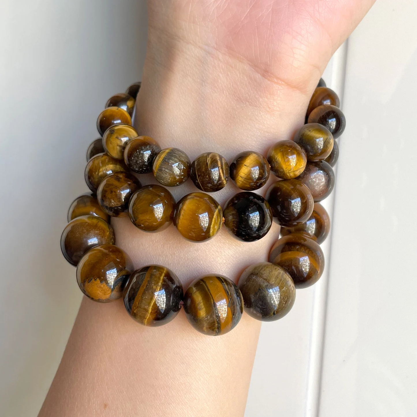 Tiger’s Eye Bracelet | Confidence, Protection & Abundance | Natural Crystal Healing Jewelry