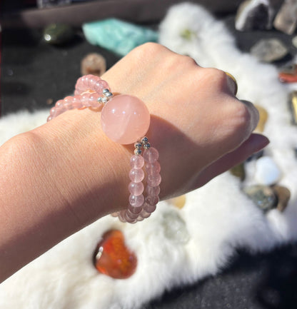 Rose Quartz Healing Bracelet