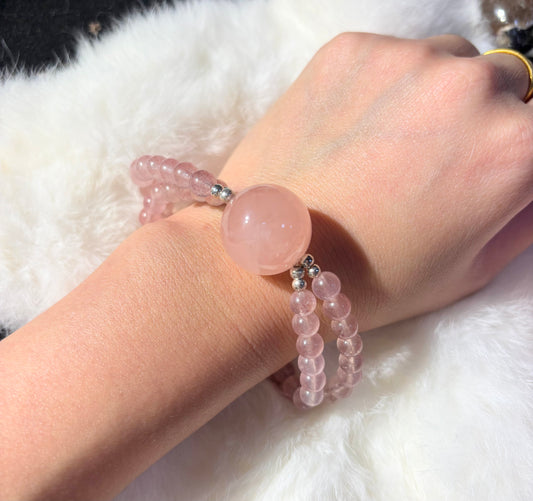 Rose Quartz Healing Bracelet