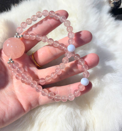 Rose Quartz Healing Bracelet