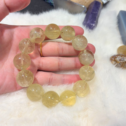 Citrine Crystal Bracelet & Raw Stones Set – Abundance · Energy · Joy