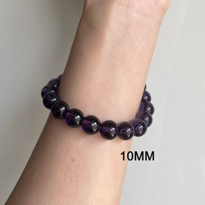 Amethyst Bracelet | Calm, Clarity & Spiritual Healing | Natural Crystal Jewelry