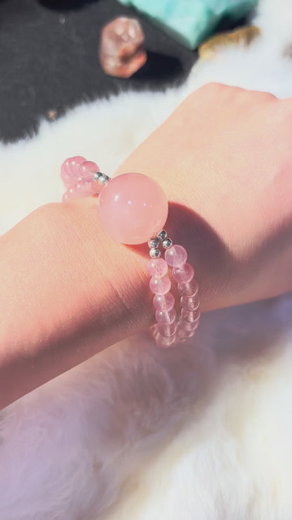 Rose Quartz Healing Bracelet